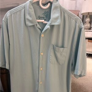 Tommy Bahama Sky Blue silk Shirt